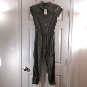 Macys Epic Threads Army Green Jumpsuit